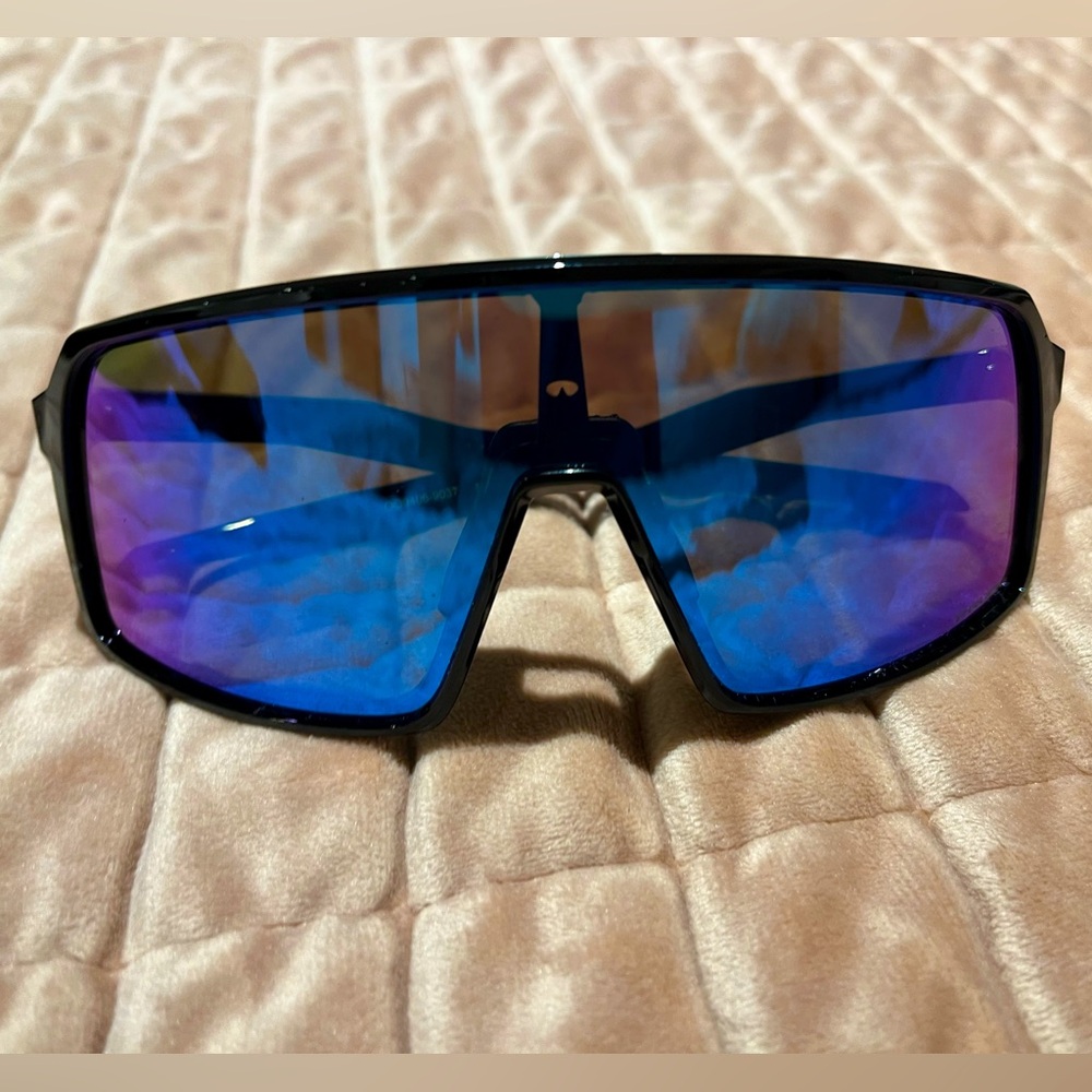 Oakley Sutro Sunglasses- Polished Black/Prism Sapphire